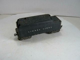 O Scale Lionel Lines Tender W/whistle