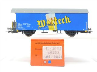 Ho Scale Roco / Aku 1060b Sbb Cff Swiss Railways Warteck Beer Car 826 9 661 - 9