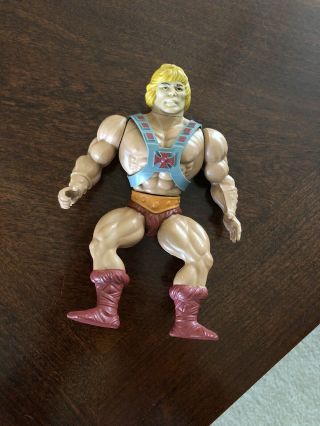 Vtg 1981 Mattel Masters Of The Universe He - Man Action Figure Only