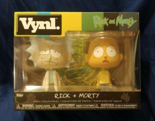 Vynl/funko | Rick And Morty | Vinyl Collectibles | Set Of 2 |