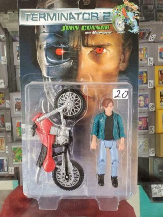 Terminator 2 T2 John Connor Motorcycle Action Figure Kenner