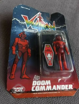 Vintage 1984 Voltron Defender Of The Universe Doom Commander Moc Panosh 1984