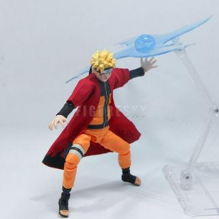 1/12 Scale Custom Red Robe Cloak For 6 " Figure Shf Uzumaki Naruto