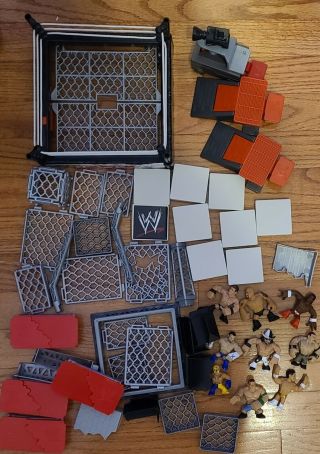 Wwe Rumblers Ring And Wrestlers Set