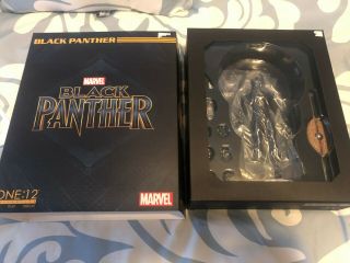 Mezco One:12 Collective Marvel Comics Black Panther 1/12 Scale 6 "
