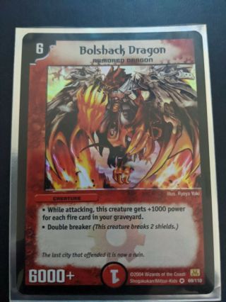 Bolshack Dragon Duel Masters Dm - 01 Base Set 69/110