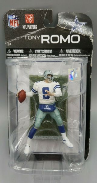 Mcfarlane Figure Nfl 3 Inch Mini Tony Romo Dallas Cowboys 9 Series 7 (2009)