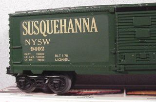 Lionel 6 - 9402 Susquehanna Boxcar LN/Box 3