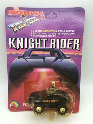 Vintage Knight Rider Kitt 2000 Car Rough Riders 4x4 Tri - Ex Stompers 1983