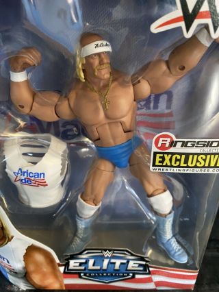 Wwe Mattel Elite Hulk Hogan Ringside Collectibles Exclusive Wrestling Figure Wwf
