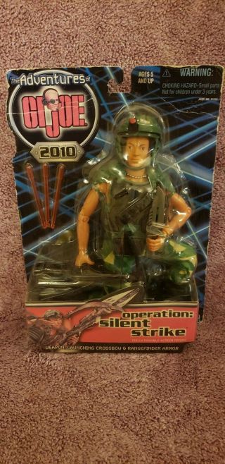 Hasbro 12 " The Adventures Of Gi Joe Operation: Silent Strike 1999 (6gi180)