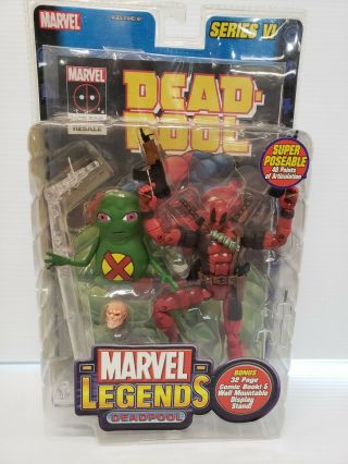 Marvel Legends Series Vi Deadpool Doop Action Figure Toybiz
