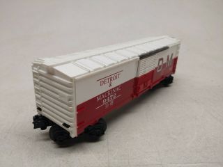 Vintage Lionel Detroit & Mackinac Boxcar O Gauge Train Freight Car 6 - 9472 3