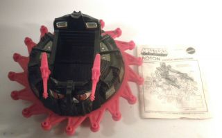 Vintage 1984 Motu Masters Of The Universe Roton 100 Complete W/ Instructions