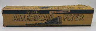 Model Train,  S Scale American Flyer,  Gilbert,  Empty Storage Box,  16 " Long