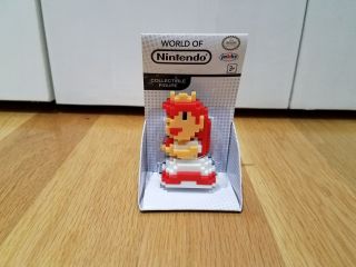 World Of Nintendo Mario 8 - Bit Princess Peach 2.  5 " Figure