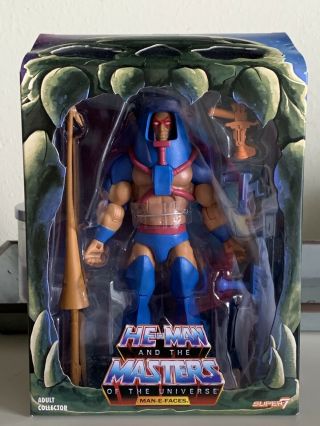 Man - E - Faces Filmation Masters Of The Universe Club Grayskull Super7 - New/sealed