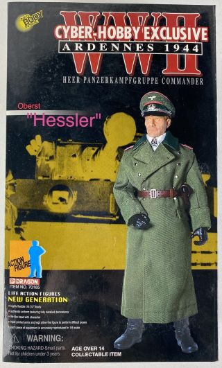 Dragon Cyber - Hobby Exclusive Wwii Oberst Hessler Commander Ardennes 1944 70165