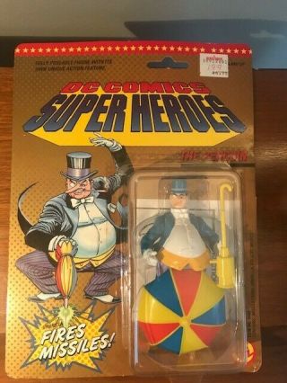 1989 Dc Comics Heroes The Penguin Action Figure Toy Biz 4409