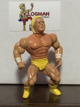 Vintage Sungold Wrestling Champions Hulk Hogan Action Figure 5 - 1/4 " Yellow