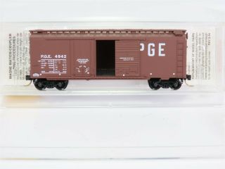 N Scale Mtl Micro Trains 22070 Pge Pacific Great Eastern 40 