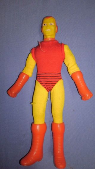Vintage 1974 Mego Marvel Comics Iron Man 8 " Figure With Gloves And Boots