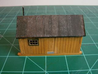 Campbell Scale Models 0230,  Logging Bunkhouse A,  Craftsman Kit,  Built,
