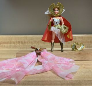Vintage She - Ra Princess Of Power,  Outfit Hold On To Your Hat Sword Shield 80s