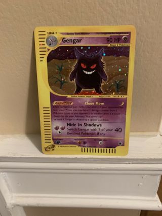 Gengar Holo 13/165 Expedition Pokemon Card Pl