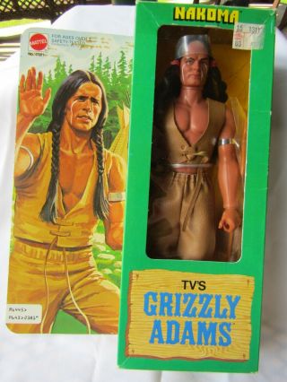 1978 Mattel Tv’s Grizzly Adams Nakoma Figure Gc