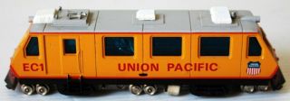 Ho Bachmann Union Pacific Track Inspection Car W/track Cleaning Pad