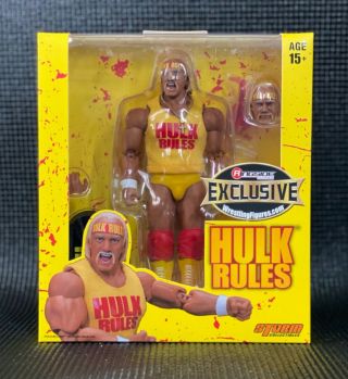 Hulk Hogan " Hulk Rules " Ringside Exclusive Action Figure