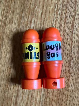 Vintage Tmnt Ninja Turtles 1989 Party Wagon Bomb Cannister Accessories Parts