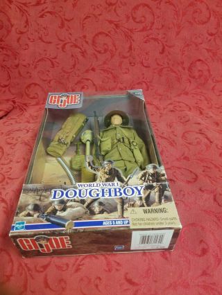 Rare Gi Joe 12 " Ww1 Doughboy Classic 1917 Machine Gun Gift Deco Figure Echo Ww2