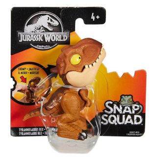 Jurassic World Snap Squad Tyrannosaurus Rex Dinosaur Mini Figure T - Rex Chomp