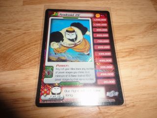 Android 19 Level 1 Android Saga Personality Foil Unlimited Dbz Ccg Tcg Score