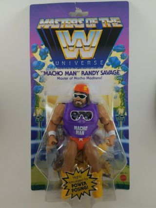 Mattel Wwe Masters Of The Universe Macho Man Randy Savage Action Figure