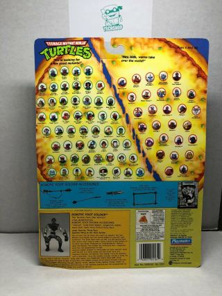Loose Bubble TMNT Ninja Turtles Robotic Foot Soldier 1994 Playmates 2