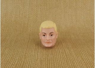 Vintage 1966 Hasbro Gi Joe Sotw Figure Head Blond Hair Brown Eyes Parts C9