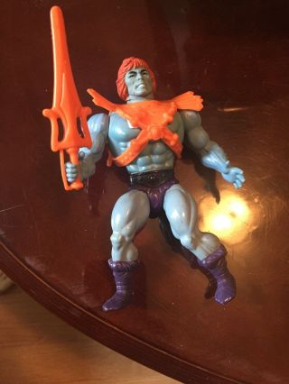 Vintage Motu Faker He - Man Complete Soft Head 1982 Taiwan Masters Of The Universe
