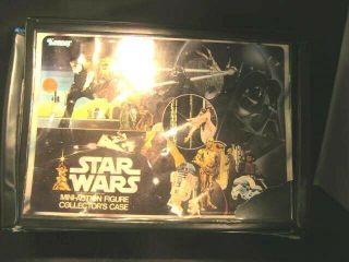 Vintage Kenner Star Wars 1977 Mini - Action Figure Collectors Snap Case