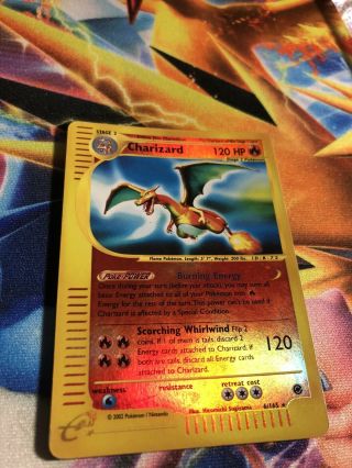 2002 Expedition Charizard 40/165 Reverse Holo Mp