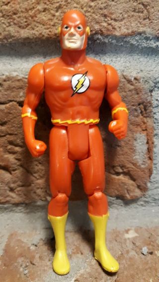 Vintage 1984 The Flash Dc Comics Powers Red Action Figure 4.  25 " Kenner Toy