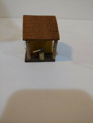 HO Scale Wooden Hand Crafted Building 3