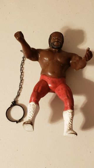 Vintage Wwe Wrestling Action Figure Doll - Junkyard Dog - Titan Sports - 1984