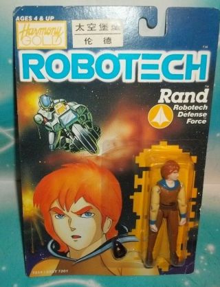 Robotech Invid Series Defense Force Rand Figure Vintage 1985 Matchbox