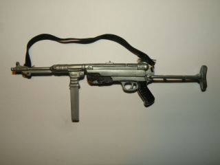 1966 Vintage Gijoe Sotw German Mp - 40 Machine Gun /