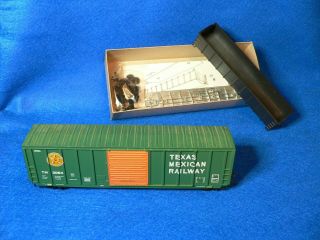 Ho Scale Roundhouse Products - Tx/mex Rwy Box Car And Undecorated Gondola Kit
