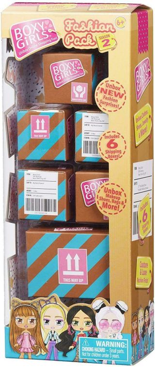 Boxy Girls Series 2 Fashion Pack Surprise Accessory Boxes Jay At Play
