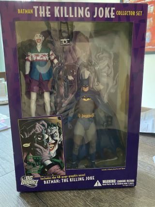 Batman Joker The Killing Joke Action Figure Graphic Novel Collect Set Dc Direct